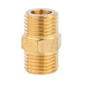 Sárgaréz közcsavar  1/2"x1/2"