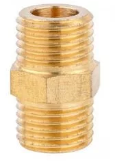 Sárgaréz közcsavar  1/2"x1/2"