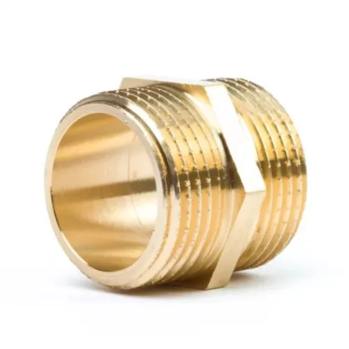 Sárgaréz közcsavar  3/8"x3/8"