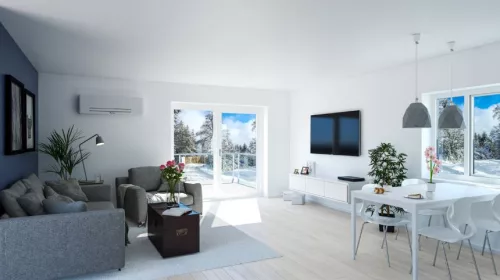 DAIKIN FWXT10ABTV3CL Altherma magas oldalfali hőszivattyús hőleadó