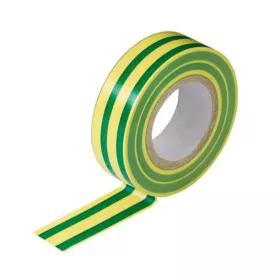 Szigetelőszalag 20mx19mm Zöld-sárga
