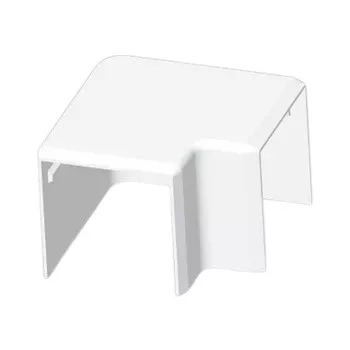 Kopos kábelcsatorna idom 40x40 sík (falon forduló) LHD