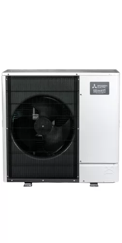 MITSUBISHI ZUBADAN PUZ-SHWM120YAA levegő-víz hőszivattyú kültéri egység