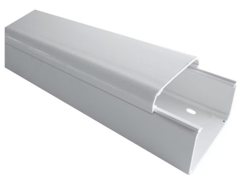 Canalplast dekor kábelcsatorna alap+fedél 125x075mm CON125 (8m/doboz, 2m/szál)