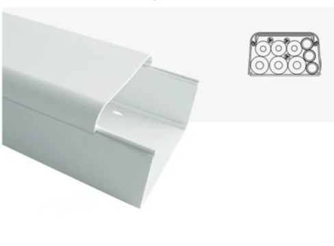 Canalplast dekor kábelcsatorna alap+fedél 125x075mm CON125 (8m/doboz, 2m/szál)